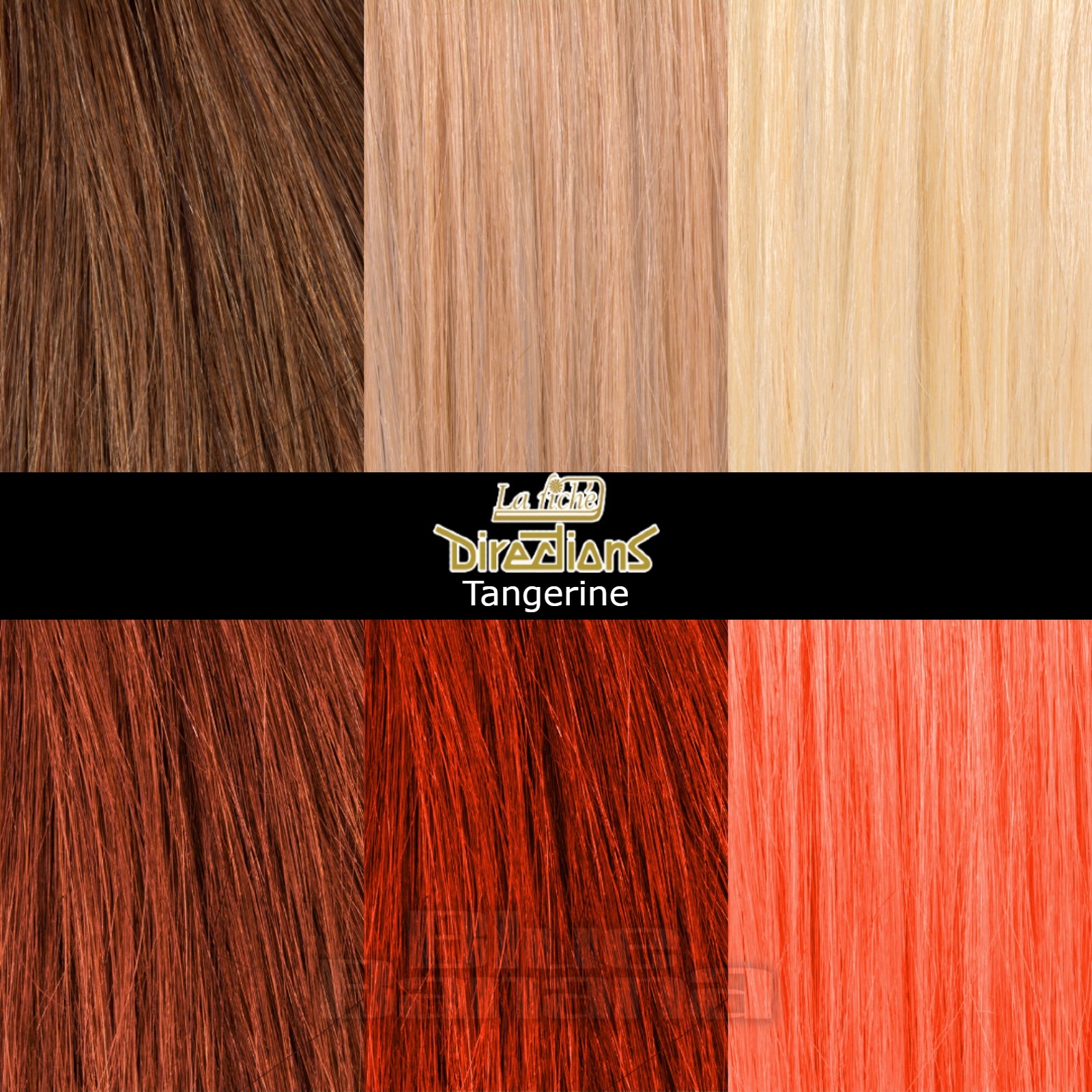 La Riche Directions Tangerine Hair Dye Semi Permanent Vegan Colour